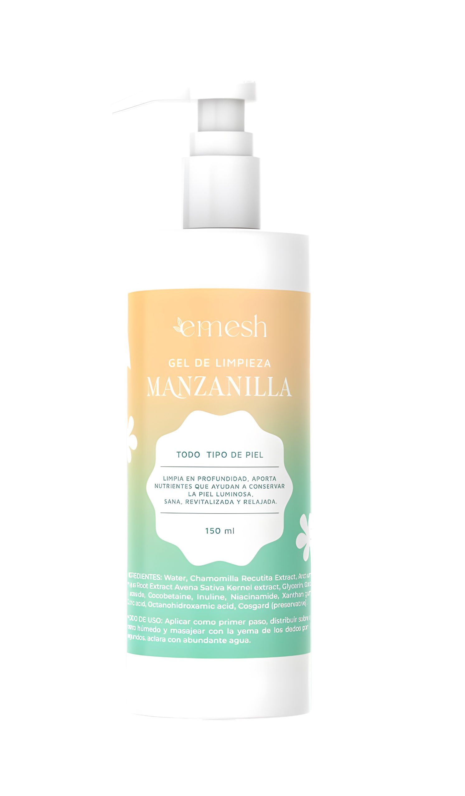 Limpiador y Desmaquillante en Gel Manzanilla 250ml