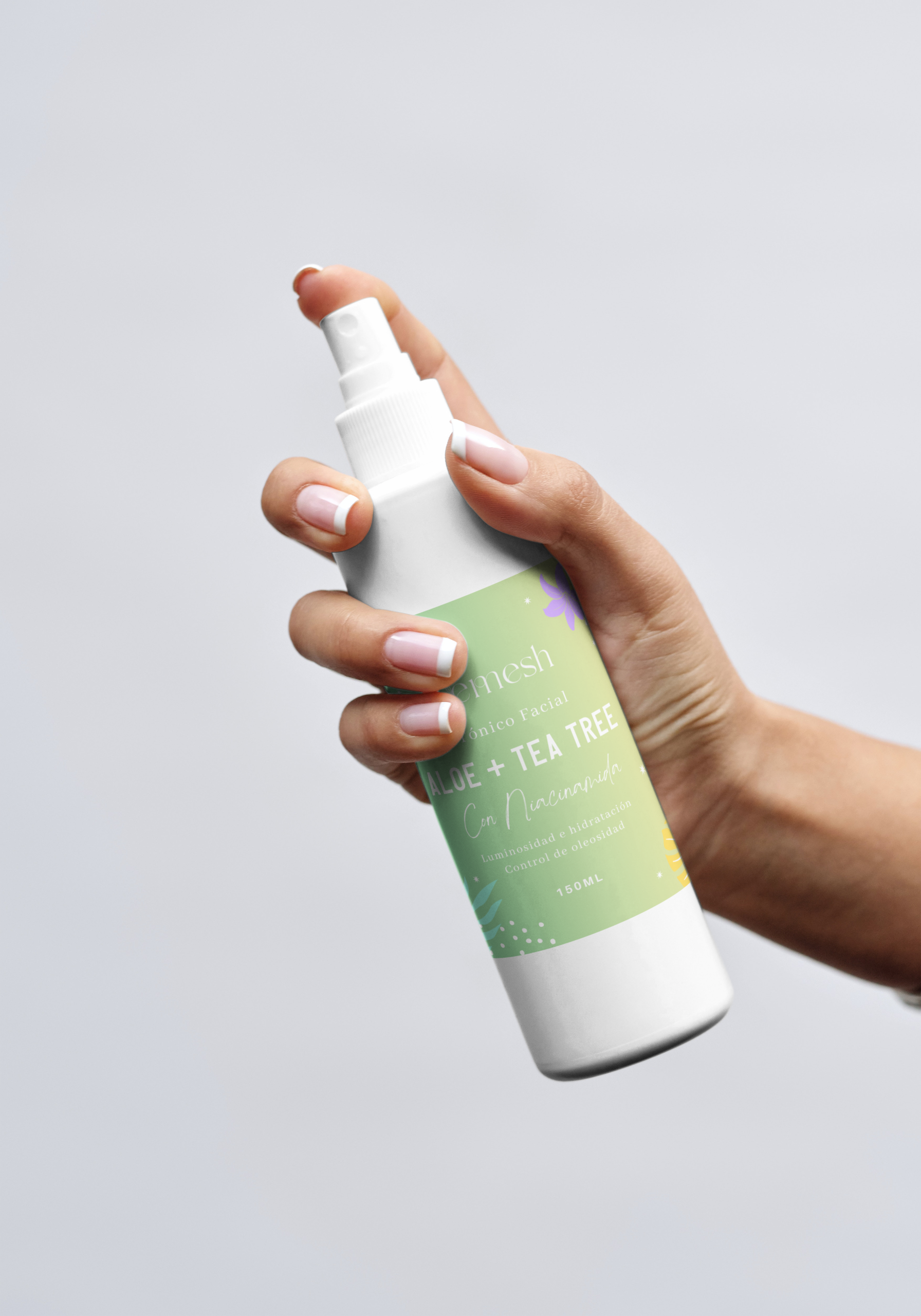 🌿 Tónico Facial Aloe Vera, Tea Tree & Niacinamida