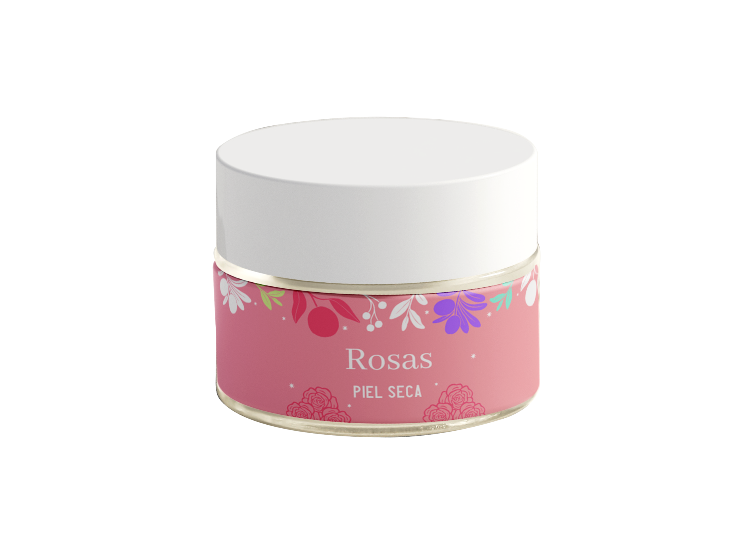 Rosas - Piel seca 🌹 Crema Facial de Rosas – Piel Seca - Imagen 1